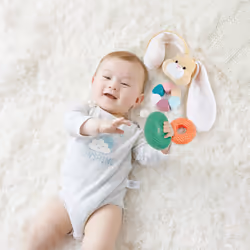 Hape Bunny Stacker giocattolo per lo sviluppo delle abilità motorie