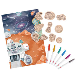 Hape E1078 magnete per frigorifero Legno Multicolore 17 pz