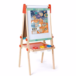 Hape E1078 magnete per frigorifero Legno Multicolore 17 pz