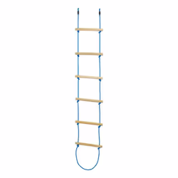 Hape 46.847120, Corda, 110 kg, Blu, Legno, Corda, Legno, 400 mm, 35 mm