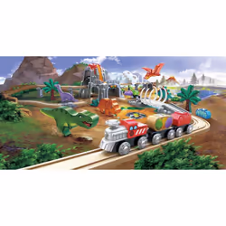 Hape Dino Railway Adventure Set - Vista aggiuntiva 4