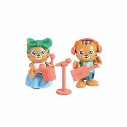 Hape Milo & Melody, 3 anno/i, Multicolore