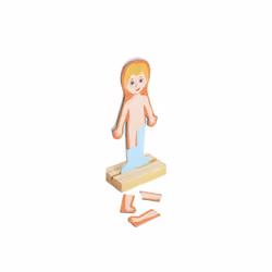 Hape Human Body Magnetic Puzzle Puzzle con formine Persone - Vista aggiuntiva 4