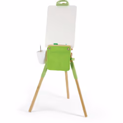 Hape Portable Bamboo Easel, Verde, Legno, Bambini, Legno, 4 anno/i, 12 anno/i, Scatola chiusa