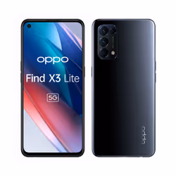 OPPO Find X3 Lite Smartphone 5G, Qualcomm 765G, Display 6.43'' FHD+AMOLED, RAM 8GB ESPANDIBILE FINO A 13GB+ROM 128GB,, Dual Sim, Colore Starry Black
