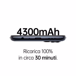 OPPO Find X3 Lite 5G, Qualcomm 765G, Display 6.43'' FHD+AMOLED, RAM 8 GB ESPANDIBILE FINO A 13GB+ROM 128GB,, Dual Sim, Colore Starry Black - Vista aggiuntiva 5
