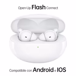 OPPO Enco Free 2 W52 Auricolari True Wireless Bianchi, Bluetooth 5.2, Cancellazione del rumore, Padiglione In-Ear, Dynaudio Quality Sound, [Versione Italiana], Colore White - Vista aggiuntiva 5
