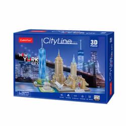 CubicFun MC255h Puzzle 3D 123 pz Edifici