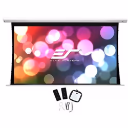 Elite Screens Saker Tension AcousticPro UHD, Motorizzato, 3,05 m (120"), 2,66 m, 149,6 cm, 16:9, Bianco
