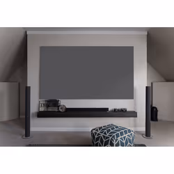 Elite Screens Aeon Edge Free, Manuale, 2,79 m (110"), 2,44 m, 137,2 cm, 16:9, Grigio
