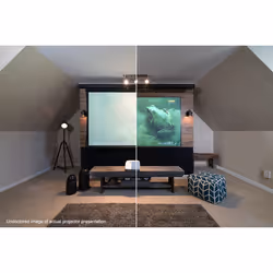 Elite Screens Aeon Series Edge Free CLR, 3,05 m (120"), 2,66 m, 149 cm, 16:9, Bianco
