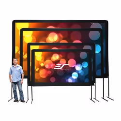 Elite Screens Yard Master 2 Dual, 3,81 m (150"), 16:9, Nero
