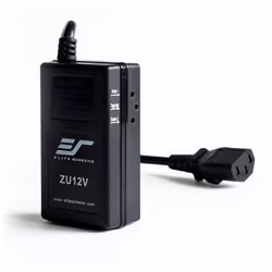 Elite Screens ZU12V, Elitescreens, Nero, Pulsanti, Wireless, Wireless IR/RF, 24,4 m