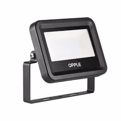 OPPLE Lighting LED Floodlight Basic, Nero, IP65, Alluminio, Vetro, I, IK07, CE