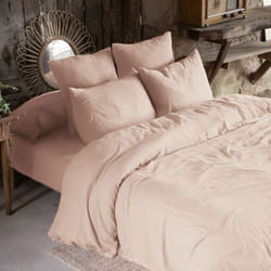 Housse De Rêve Guimauve copripiumone Rosa Cotone 220 x 240 cm