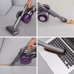 JIMMY JV85 Pro Aspirateur-balai 2 en 1 Batterie Sec HEPA Sans sac 600 W Gris, Violet - Vista aggiuntiva 7