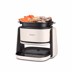 JIMMY AF3 Singolo 4 L Indipendente 1100 W Friggitrice ad aria calda Bianco - Vista aggiuntiva 2