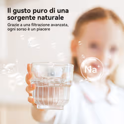 JIMMY R9 Pro Filtro per acqua da bancone 5,5 L Nero, Trasparente - Vista aggiuntiva 8