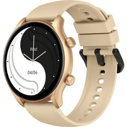 Zeblaze Btalk 3 Plus Smartwatch 45,5 mm Oro cinturino silicone