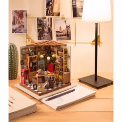 RoboTime DG102 casa in miniatura e angolo lettura fai da te Casa in miniatura fai-da-te