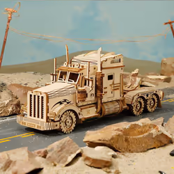ROBOTIME Heavy Truck Lastwagen Puzzle 3D 286 pz Altro - Vista aggiuntiva 2