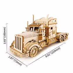 ROBOTIME Heavy Truck Lastwagen Puzzle 3D 286 pz Altro - Vista aggiuntiva 6