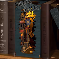 ROBOTIME TGB03 casa in miniatura e angolo lettura fai da te Angolo lettura fai-da-te - Vista aggiuntiva 4
