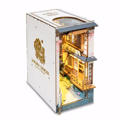 ROBOTIME TGB01 casa in miniatura e angolo lettura fai da te Angolo lettura fai-da-te - Vista aggiuntiva 3