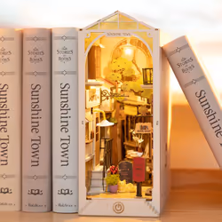 ROBOTIME TGB01 casa in miniatura e angolo lettura fai da te Angolo lettura fai-da-te - Vista aggiuntiva 7