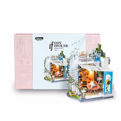 RoboTime DG12 casa in miniatura e angolo lettura fai da te Casa in miniatura fai-da-te - Vista aggiuntiva 5