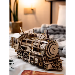 ROBOTIME LK701 puzzle Puzzle 3D 350 pz Treno - Vista aggiuntiva 6