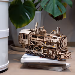 ROBOTIME LK701 puzzle Puzzle 3D 350 pz Treno - Vista aggiuntiva 7