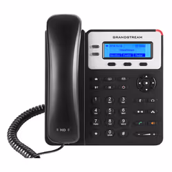 Grandstream Networks GXP1625, IP Phone, Nero, Cornetta cablata, In-band, Fuori banda, 2 linee, 500 voci