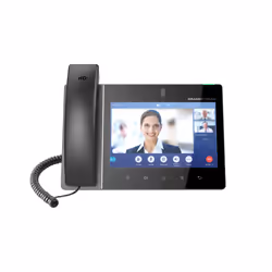 Grandstream Networks GXV3380, IP Phone, Nero, Cornetta cablata, Android, 7.x, In-band, Fuori banda, Info SIP