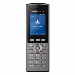 Grandstream Networks WP825, Telefono cellulare IP, Antracite, Scrivania, Antibatterico, Resistente agli agenti chimici, Resis ...