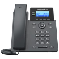 Grandstream Networks GRP2602G telefono IP Nero 2 linee LCD Wi-Fi