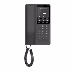 Grandstream Networks GHP621, IP Phone, Nero, Cornetta cablata, 2 linee, LCD, Gigabit Ethernet
