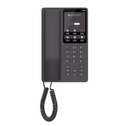 Grandstream Networks GHP621W, IP Phone, Nero, Cornetta cablata, 2 linee, LCD, Gigabit Ethernet