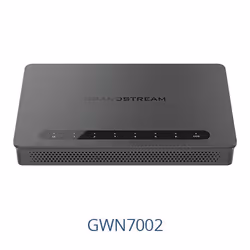 Grandstream Networks GWN7002, WAN Ethernet, 2.5 Gigabit Ethernet, Gigabit Ethernet, Nero