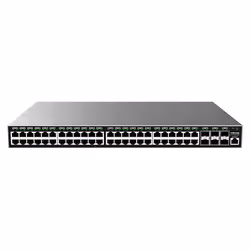 Grandstream Networks GWN7806P switch di rete Gestito L2+ Gigabit Ethernet (10/100/1000) Supporto Power over Ethernet (PoE) Grigio