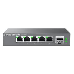 Grandstream Networks GWN7701PA switch di rete Non gestito Gigabit Ethernet (10/100/1000) Nero