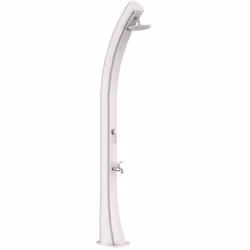 starmatrix rioxxl ss0935xxl white doccia a riscaldamento solare curva in polietilene h226 cm bianco cm 25x27x226,6La doccia s ...