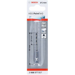 Bosch - Accessories 2608577517 - Punta esagonale per trapano 2608577517-HSS, punta esagonale