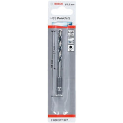 Bosch - Professional PointTeQ - Punta esagonale (per metallo, ø: 5,5 mm, lunghezza di lavoro: 57 mm, lunghezza totale: 98 mm, codolo esagonale,