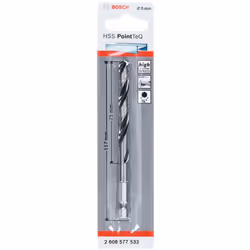 Bosch 2608577533 - HSS PointTeQ esagonale: 8.0