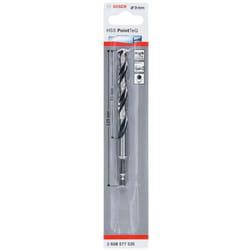 Bosch - Professional PointTeQ Punta per trapano esagonale per metallo, diametro 9 mm, lunghezza 81 mm, lunghezza totale 125 mm, accessori per