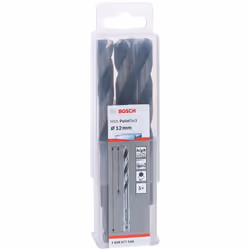 Contenuto della consegna: - 5x Trapano a spirale Bosch PointTeQ HSS 12 x 101 x 151 mm Descrizione del prodotto : La punta a s ...