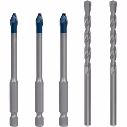 Bosch EXPERT HEX-9 HardCeramic, Trapano, Set di punte per trapano, 6 mm, 100 mm, Ceramica dura, 6 cm