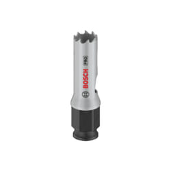 Bosch 1x Crown Saw PRO Multi Material Power Change Plus (per legno tenero, cartongesso, Ø 16 mm, Accessori professionali per foratura)