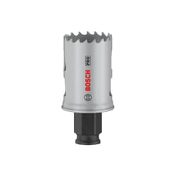 Bosch - 1x Crown Saw pro Multi Material Power Change Plus (per legno tenero, cartongesso, ø 33 mm, Accessori professionali per foratura)